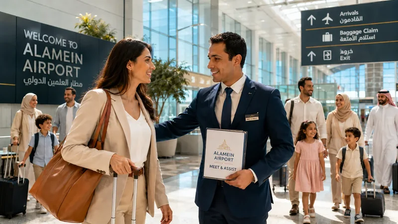 Airport Meet & Assist — Alamein Airport