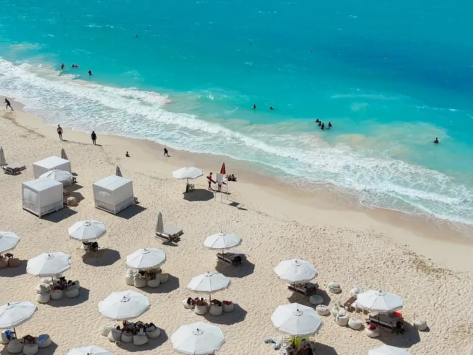 Karl Beach Club in Marina El Alamein, North Coast Egypt