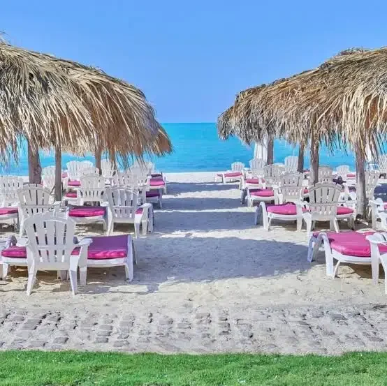 La Femme Ladies Beach in Marina El Alamein, North Coast Egypt