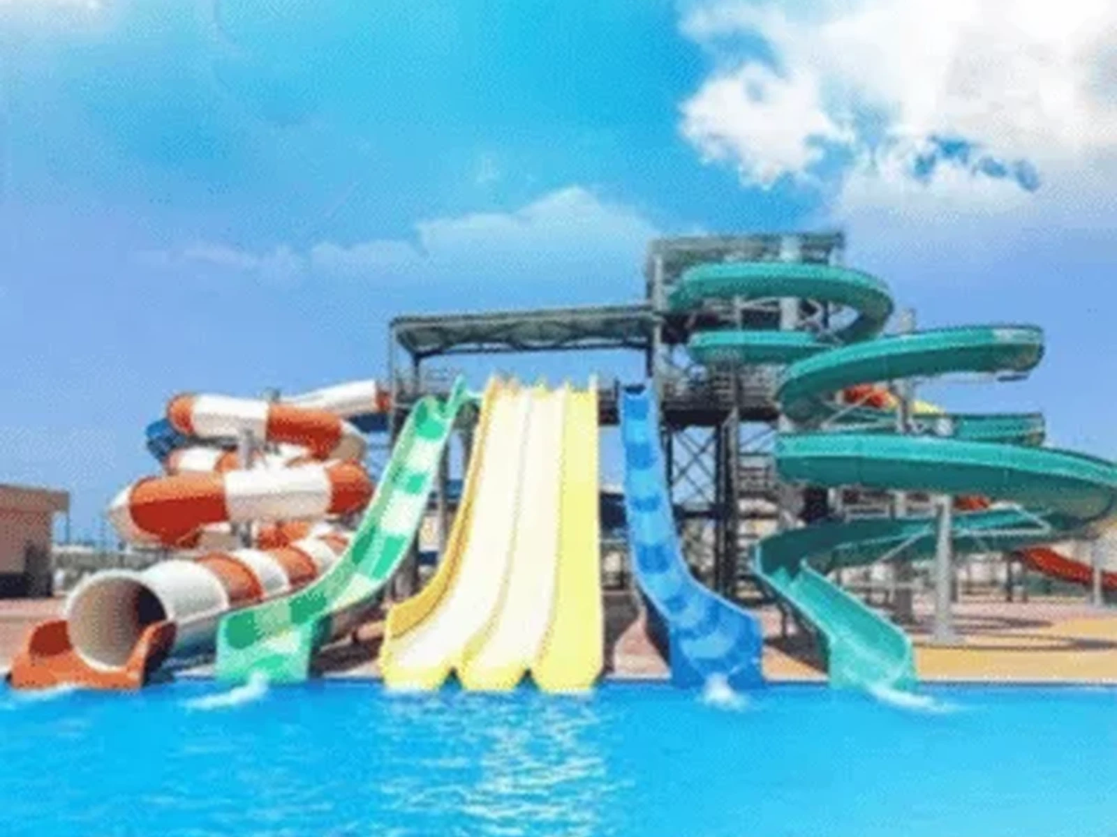 Splash Water Park in El Alamein, North Coast Egypt
